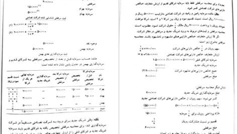 دانلود PDF جزوه حسابداری پیشرفته یک شیری
