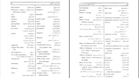 دانلود PDF کتاب فرهنگ اصطلاحات صناعات ادبی محمد طباطبایی
